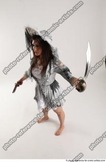 LUCI_AVIOL STANDING POSE WITH GUN AND SWORD